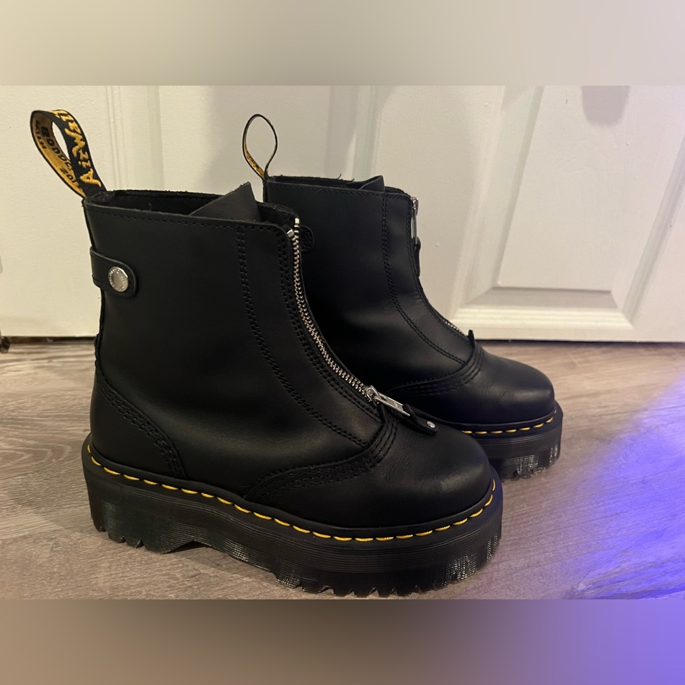 Dr. Marten’s Jetta Zipped Platform Boot